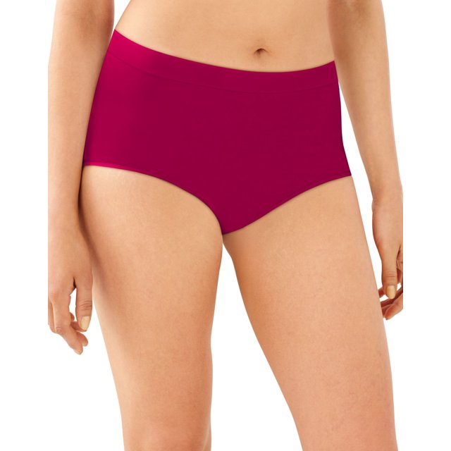 Bali Womens One Smooth U All Around Smoothing Brief, 8, Armature Red