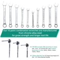 thumbnail image 3 of 213 Pieces Mechanics Tool Set General Purpose Mixed Sockets And Wrenches, Hand Tool Set Auto Repair Tool Kit Home Tool Kit, 3 of 8