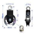 thumbnail image 4 of For Rope Or Cable Pulley System Hanging Strap Fitness Training Nylon Wheels, 4 of 11