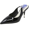 thumbnail image 1 of Alain Tondowski pour Femmes Vit. Soft Black / Electric Blue Slingback à la Cheville - 9M, 1 of 3