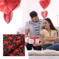 thumbnail image 4 of Amzcrzy Gift Bags Heart Shaped Packaging Paper Heart Shape Printed Wrapping Paper Valentine'S Day Gift Box Wrapping Paper Holiday Gift Wrapping Paper Valentine'S Day Gift Wrapping, 4 of 6