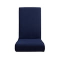 thumbnail image 2 of Limited Time Violete Solid Color Brushed High Elastic Chair Cover Soft And Comfortable Chair Seat Cover -proof And Dirt- Chair Slipcover Suitable For Dining Chair, 2 of 5