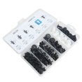 thumbnail image 1 of Labymos 100 Pcs Car Retainer clips Body Plastic Rivets Fasteners Push Bumper Door Trim Panel, 1 of 7