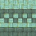thumbnail image 1 of Ahgly Tapis d'Intérieur Lavable en Machine Carré Vert Mer Profonde, 5 Pieds Carré, 1 of 7