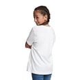 thumbnail image 2 of Next Level Youth Cotton Crew, S, White, 2 of 3