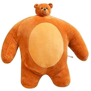 Giant Teddy Bears Large Plush Stuffed Animals Toy with Footprints Big Teddy Bear for Girlfriend Childre,Small head Kids Gift