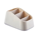 thumbnail image 1 of Gray Gray Desktop Storage Box With Dividers For Organizing Stationery And Small Essentials #S3gOS, 1 of 6