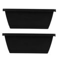 thumbnail image 4 of HORIALENCE 2Sets Plastic Planter Holder with Drainage for Vegetable Planter and Balcony Flower Pot Use, 4 of 7