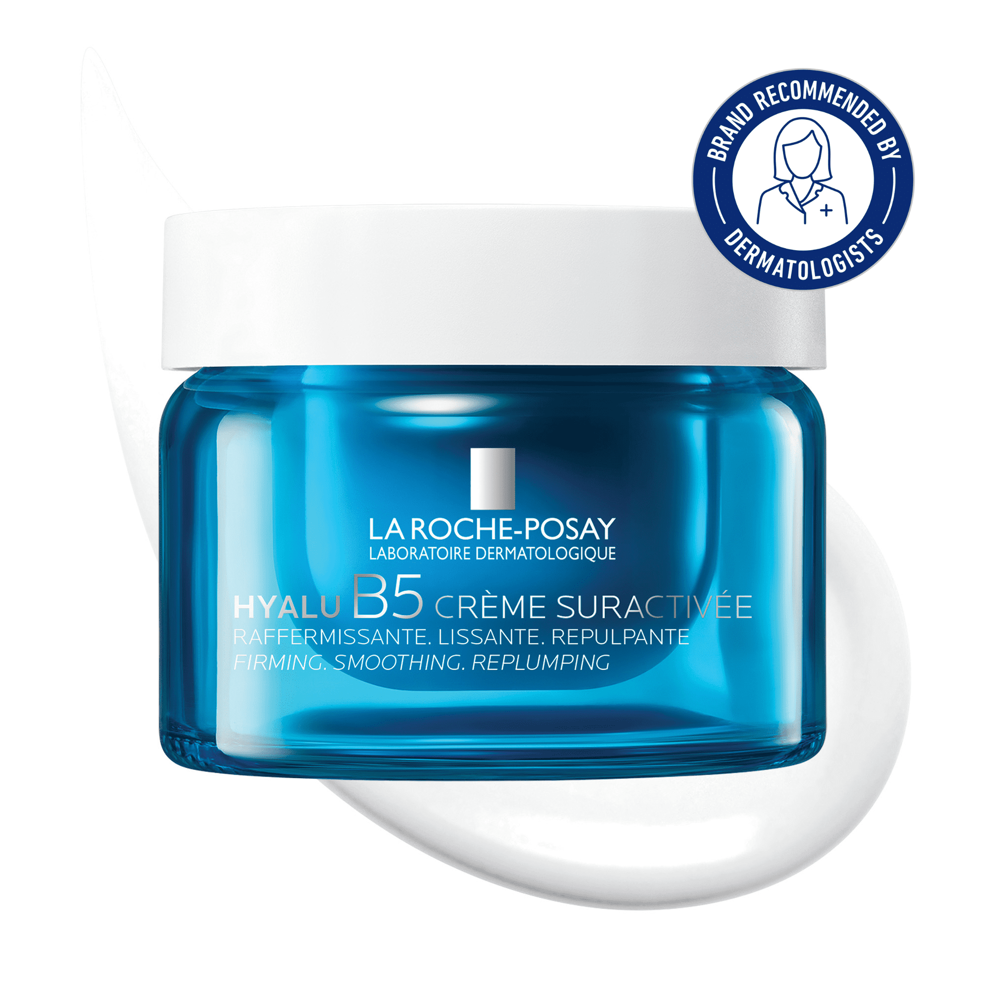 La Roche-Posay Hyalu B5 Face Cream, Anti-Wrinkle Moisturizer with Hyaluronic Acid for All Skin Types, 50mL