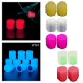 thumbnail image 3 of 2x Car Valve Caps Covers Luminous for Stem Caps Universal Cars Electric Vehicle Green, 3 of 8