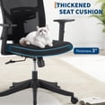 thumbnail image 4 of EDTara Executive Mesh Office Chair, High Back Ergonomic Design with 4D Armrests, Lumbar & Headrest Adjustment, Sliding Seat, Tilt Lock for Home Office, 4 of 8