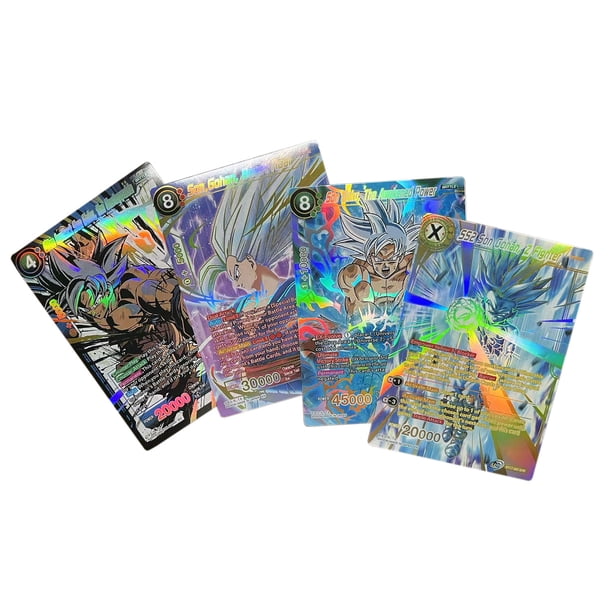 Dragon Ball Cards Shiny Son Goku Super Saiyan Series Signature