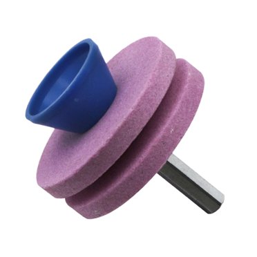 AMERTEERLawn Mower Blade Sharpener Tool Kit - Universal Wear-Proof Rotary Sharpeners Drill Attachment for MeadowMowers