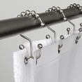 thumbnail image 1 of Mainstays Double Roller Glide Shower Curtain Hooks or Rings, 1 of 6