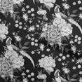thumbnail image 1 of oneOone Polyester Spandex Dark Gray Fabric Asian Chinese Craft Projects Decor Fabric Printed By The Yard 56 Inch Wide, 1 of 4