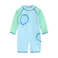 thumbnail image 1 of Hiiyo Infant Boys UPF50+ Quick Drying One-Piece Swimsuit Kids Bathing Suit, 1 of 4