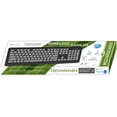 thumbnail image 2 of Elink KBR647 - Rechargeable Wireless Keyboard, 105 Keys, 2.4Ghz, Black, 2 of 3