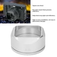 thumbnail image 3 of Square Metal Lens Hood for X100VI X100V, Aluminum Alloy Lens Hood, Prevent Reflection Camera Lens Protective Shade Accessories, External Filter Compatibility, 3 of 7