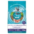 thumbnail image 2 of Purina ONE +Plus Hairball Formula Chicken, Dry Cat Food 1.8 kg, 2 of 10