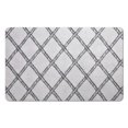 thumbnail image 1 of Indulge in Plush Comfort with our 20x32in Boho Bathroom Runner Rug - Non-Slip, Moroccan Geometric Design, Soft & Machine Washable Farmhouse Bath Mat for Bathtub, Sink, and Shower, 1 of 5