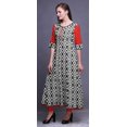 thumbnail image 3 of Bimba Anarkali Kurta Imprimée Longue Robe Maxi IndianKurtisFor Femmes Tenue de Fête, 3 of 6