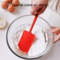 thumbnail image 4 of Yhmxh Kitchen Gadgets Kitchen Essentials High Temperature Resistive Silica Gel Scraper Cake Cream Integrated Super Large Red Scraper Smoothing Mixing Household Baking Tools scraper scraper, 4 of 8
