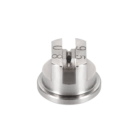 Unique Bargains Embouts de Pulvérisation Plats pour Ventilateur, Buse en Acier Inoxydable à 95 Degrés (Diamètre d'Orifice de 1,8 mm)