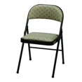 thumbnail image 5 of MECO Sudden Comfort Deluxe Metal Fabric Padded Folding Chair, Gray (4 Pack), 5 of 5