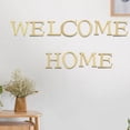 thumbnail image 5 of 3D Acrylic Large Letter Wall Stickers For DIY Home With Self Logo Art And Decals In Gold Finishes For Living Room Bedroom And Shopfront Use, 5 of 5