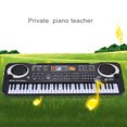 thumbnail image 2 of 61 Keys Black Digital Music Electronic Keyboard Key Board Electric Piano Kids Gift Musical Instrument, 2 of 6