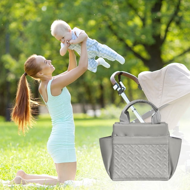 HOARBOEG Portable Mother And Baby Product Storage Bag Portable Bento Box Insulation Bag