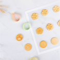 thumbnail image 4 of Tapis de Cuisson en Silicone Antiadhésif Réutilisable pour Biscuits, Feuille de Cuisson Résistante à la Chaleur, Tapis de Cuisson Perforé pour Macaron/biscuits/pain, Petite Taille - par, 4 of 13