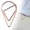 Or Rose, variante sur 1 Pce Trombones en Acier Inoxydable en Forme de Goutte, Mignons Marqueurs de Page en Métal pour Invitations de Mariage, Scrapbooking, Signets et Papeterie de Bureau pour Planificateur Quotidien pour Femmes