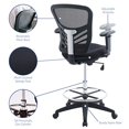 thumbnail image 5 of Modway Articulate Drafting Chair, Reception Desk Chair, Black, 5 of 5