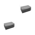 thumbnail image 4 of Maytalsory 3pack/lot Durable Under Bed Storage Drawers Non-woven Fabric Storage Solution For Bedding Keeping Gray 2Set, 4 of 6