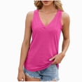 thumbnail image 2 of Grande Remise, Chemisier Mode pour Femme, Manches Courtes, Chemisier avec Poche, Tenue de Travail Décontractée, Uniforme de Bureau, Séchage Rapide, Taille Élastique, Lavable à la Machine Coupe Décontractée/95 % Polyester + 5 % Élasthanne, Rose Vif, 2 of 8