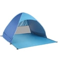 thumbnail image 4 of Amdohai Tente de Plage Instantanée Automatique, Légère, Protection Extérieure, Camping, Pêche, Cabane, Abri Solaire, 4 of 7