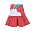 thumbnail image 5 of Robe Fille Arc-en-Ciel Fête de Noël Manches Longues Coton 7 Ans, 5 of 5