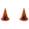 thumbnail image 1 of Decodeary Lot de 10 Boîtes de Bonbons d'Halloween Fête Festival en Forme Rangement Sac-Cadeau Biscuits Réutilisable Organisateur de Collations Personnalisé Orange 2 Ensembles, 1 of 6