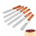thumbnail image 3 of mmirethe Frosting Spatula Multifunctional Tool For Cake Decoration Multifunction Best Helper Offset Spatula Straight knife 8in 1Set, 3 of 6