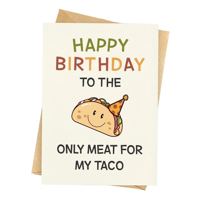New Birthday Card With Envelope Fun Birthday Card Humorous Birthday Gift Blessing Card