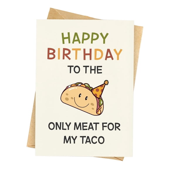 New Birthday Card With Envelope Fun Birthday Card Humorous Birthday Gift Blessing Card