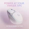 thumbnail image 2 of Logitech G705 Souris Gamer Sans Fil, Éclairage RVB LIGHTSYNC Personnalisable - Off White, 2 of 7