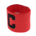 thumbnail image 3 of Armband Football Soccer Sports Adjustable Arm Bands Fluorescent , Red, as described, 3 of 8