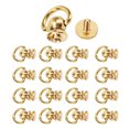 thumbnail image 2 of Chicago Clous, 12 Ensembles Rivets en Anneau D, Vis en Anneau D pour Professionnels, 2 of 14