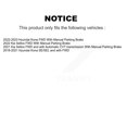 thumbnail image 2 of SIM Front Rear Semi-Metallic Brake Pads Kit for Car Hyundai Kona Kia Seltos KSM-100684, 2 of 8