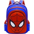 thumbnail image 1 of Toddler School Backpack 3D Comic Schoolbag Waterproof Lightweight Backpack for Elementary Student Schoolbag Kids,Blue, 1 of 5