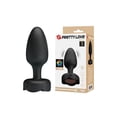 thumbnail image 1 of Pretty Love Osborn Medium Vibrating Anal Plug w/ RGB Bottom Light, Black, 1 of 5