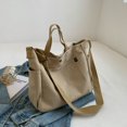 thumbnail image 1 of Canvas Crossbody Bags All-match Lady Shoulder Handbag Simple for Female Shopping, 1 of 9