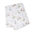 thumbnail image 1 of Lulujo - Baby Muslin Cotton Swaddle Blanket, Nursing/Stroller Cover, 1 of 5